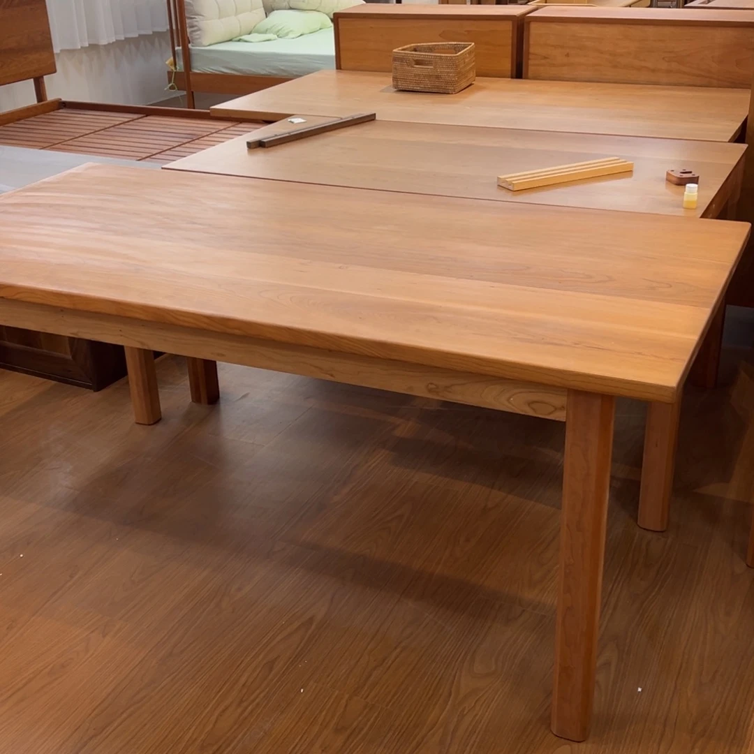 木樱桃木1.8米大板桌