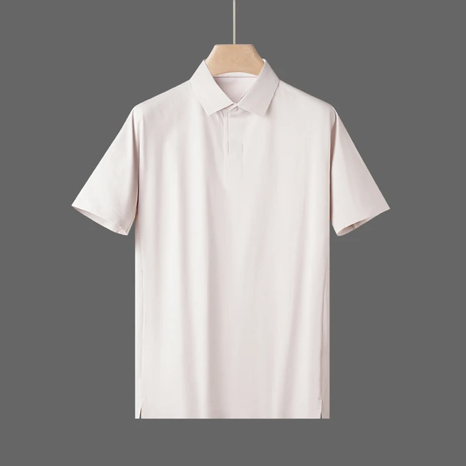 【1264412646】人手推荐 垂坠丝滑男士夏季透气都市通勤POLO衫