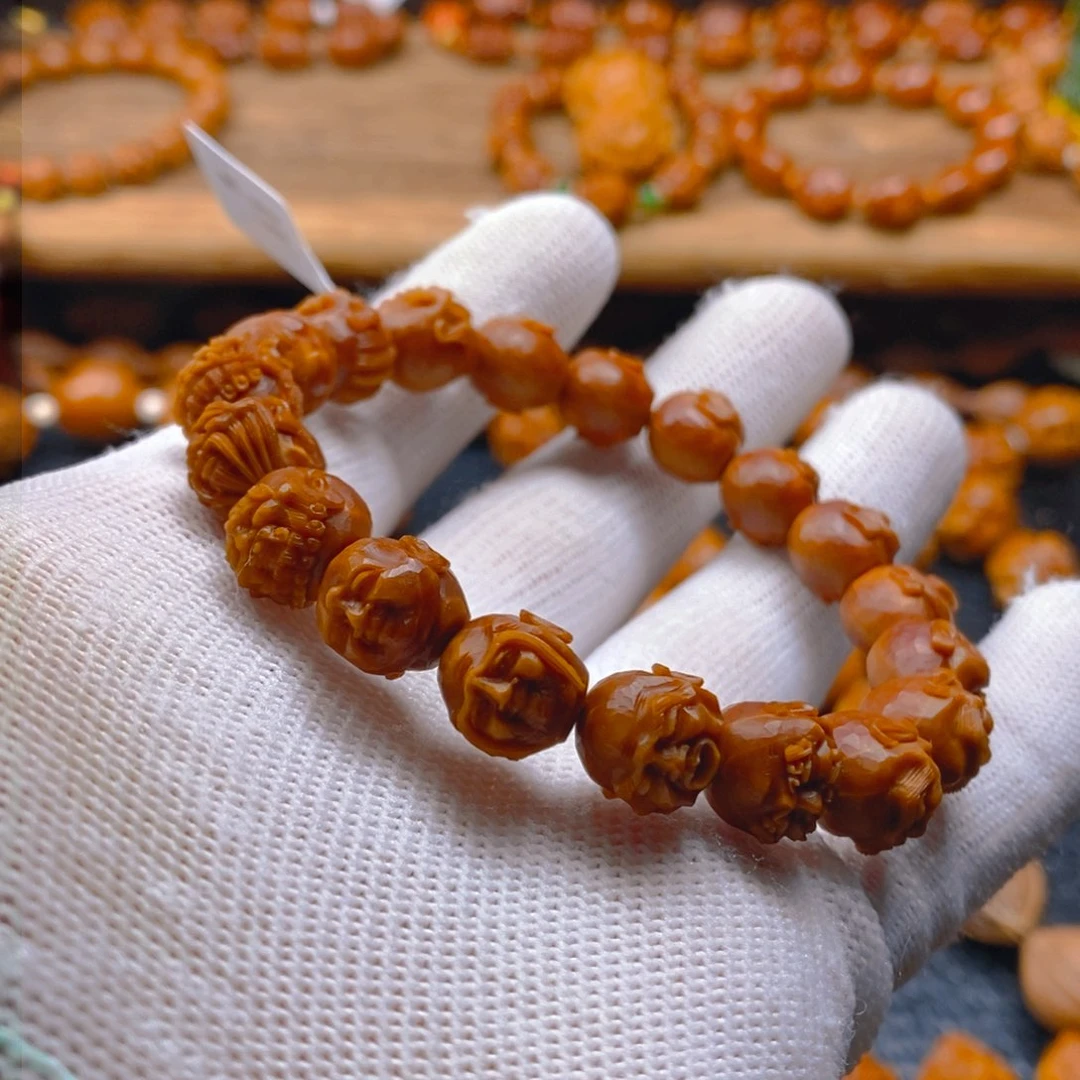 手串/手链橄榄核许忠英许静健1.1×1.1铁核须派罗汉