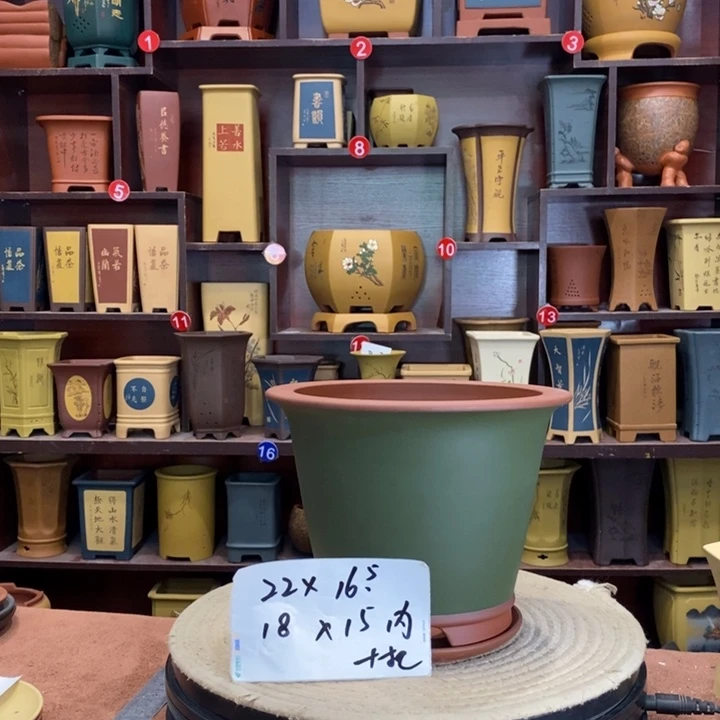 紫砂花盆紫砂艺术