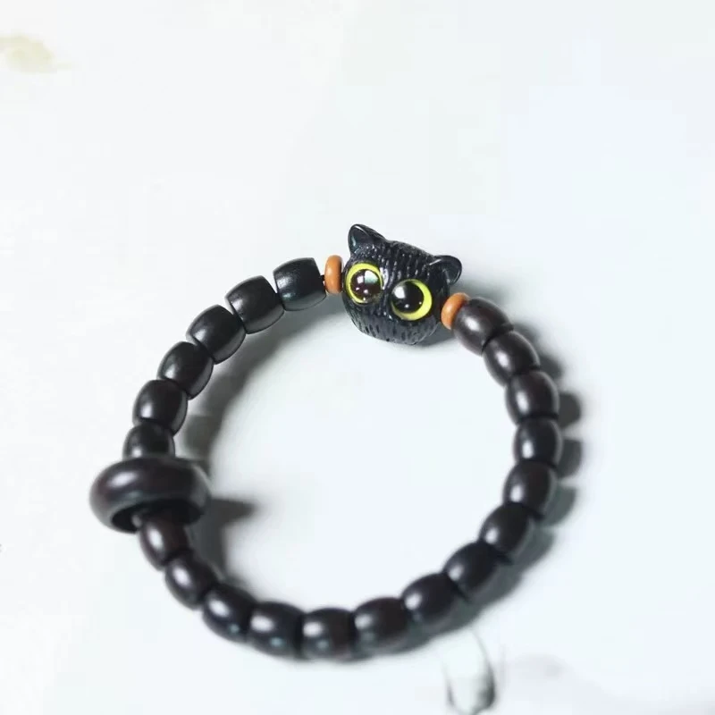 小叶紫檀 精挑搭配手串（无礼盒）MJW0554