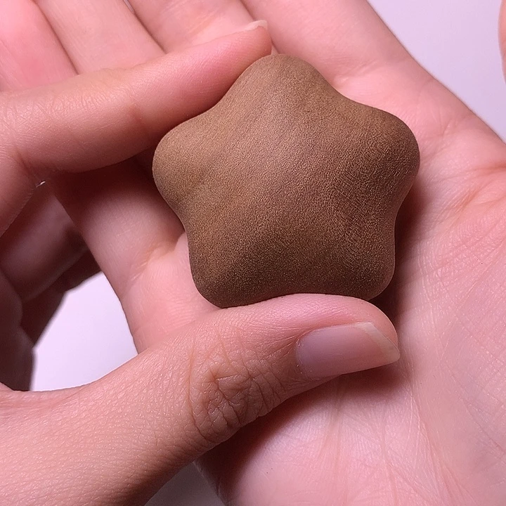 檀香木无事牌檀香星星