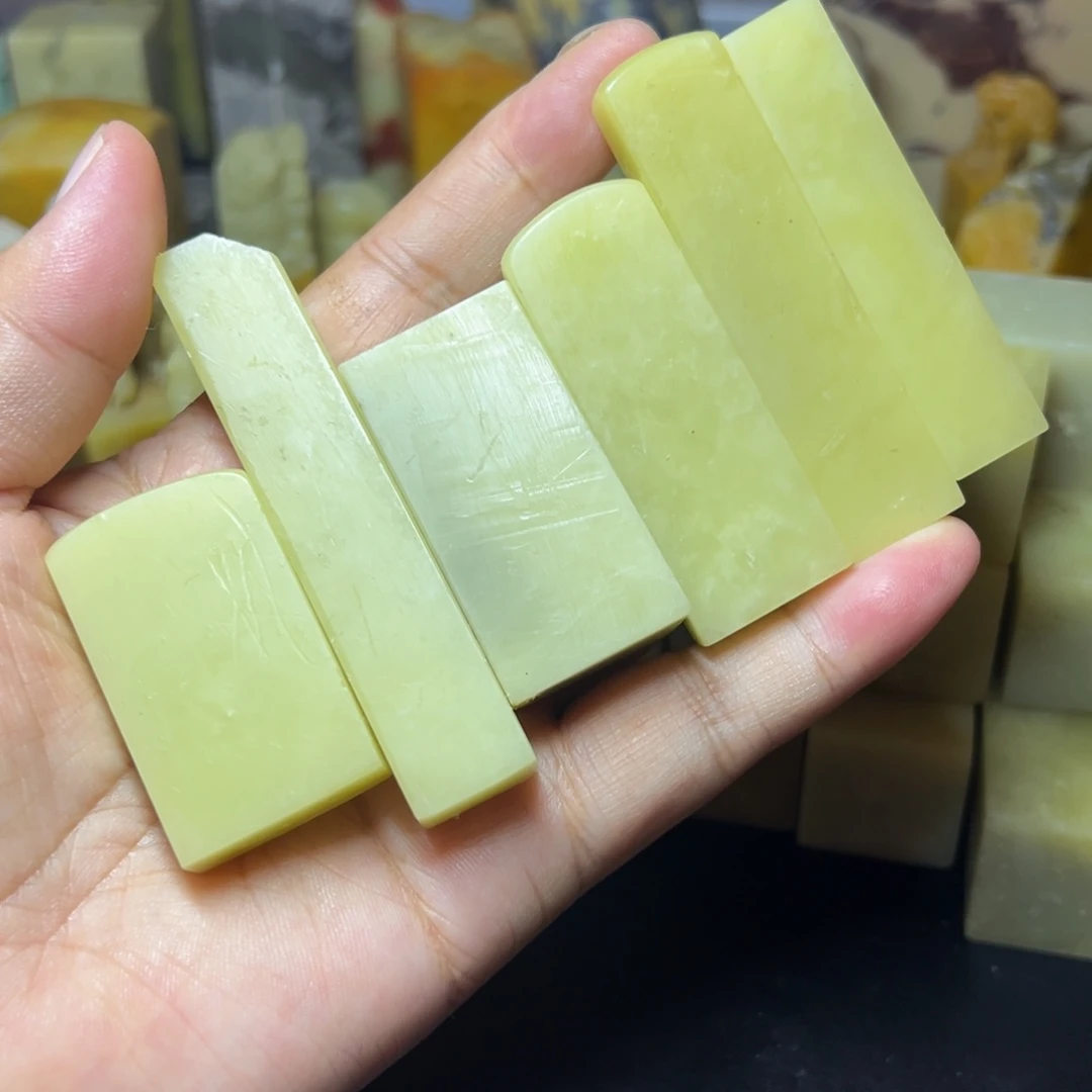 老挝石青田封门青闲章