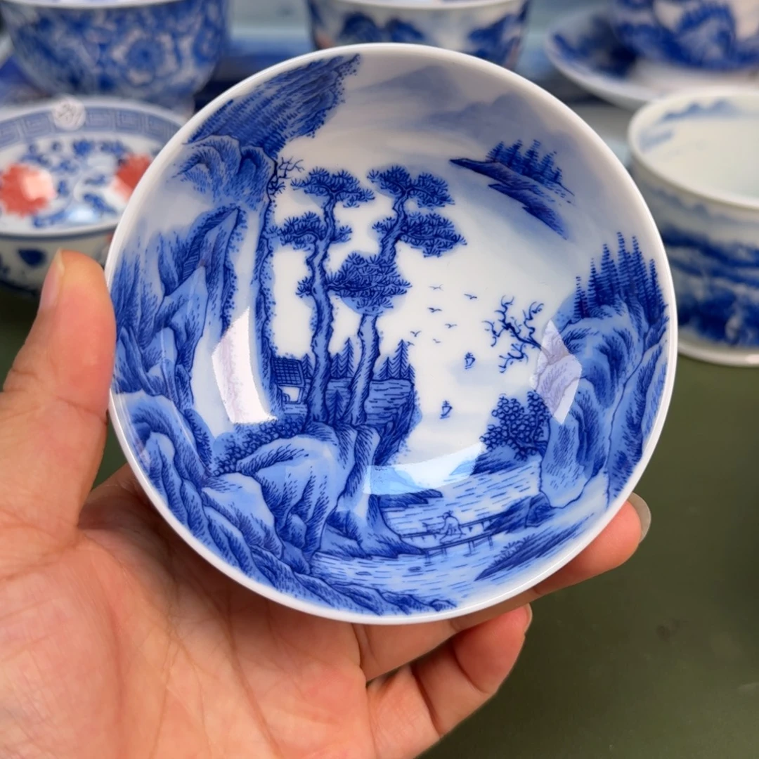 景德镇纯手绘茶具圆圆227