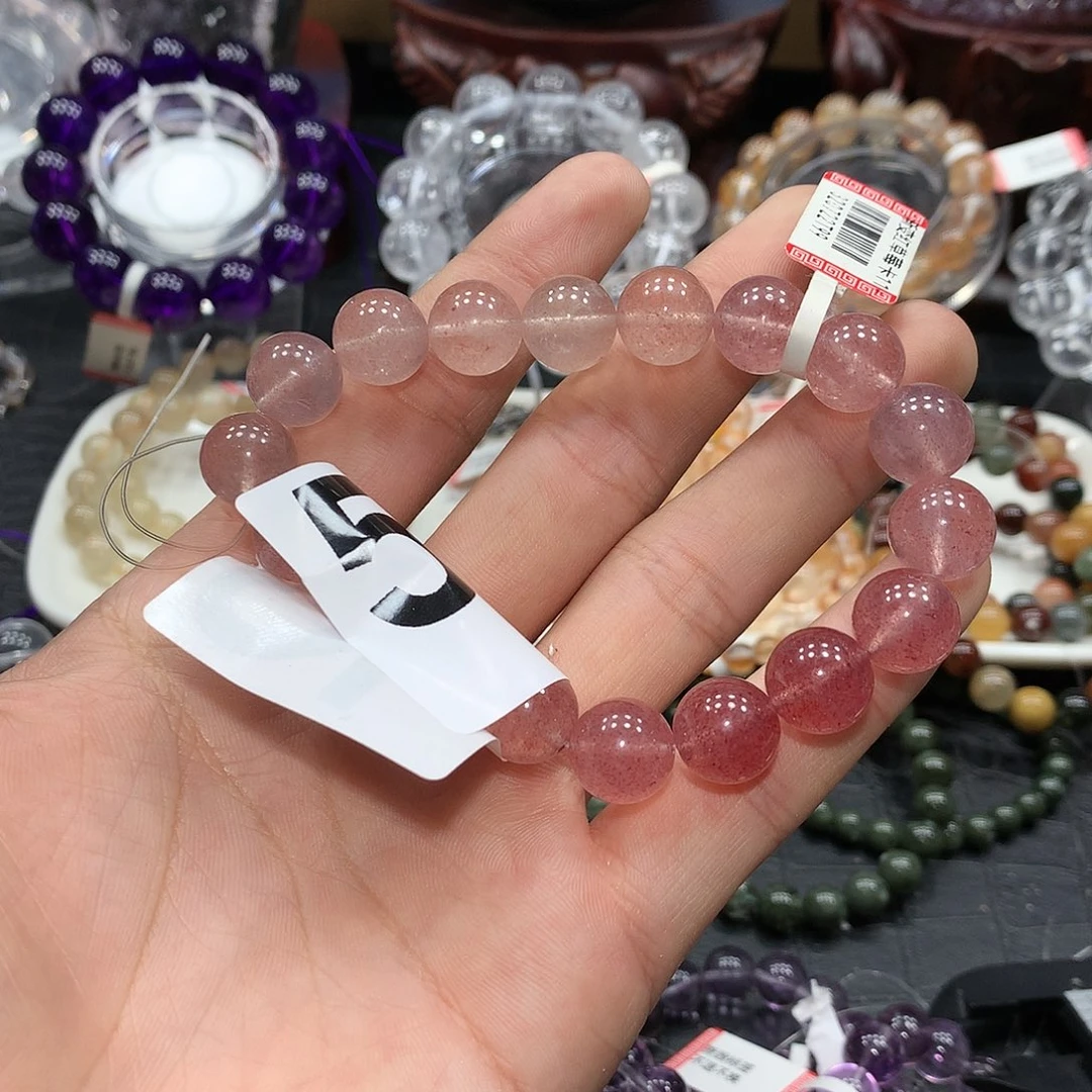 石英质玉手链未镶嵌天然