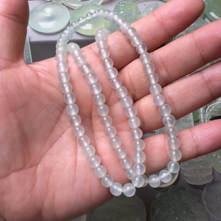 岫玉未镶嵌吊坠(赠链)水**极