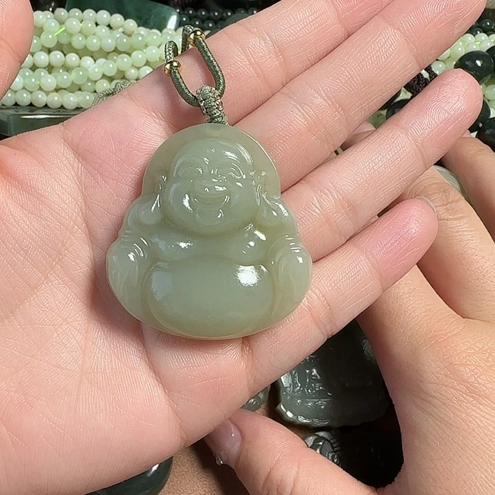 和田玉未镶嵌颈饰刚***9