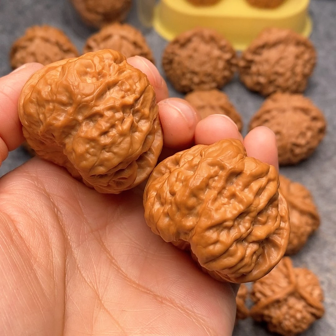 文玩核桃把件蛤蟆40尺