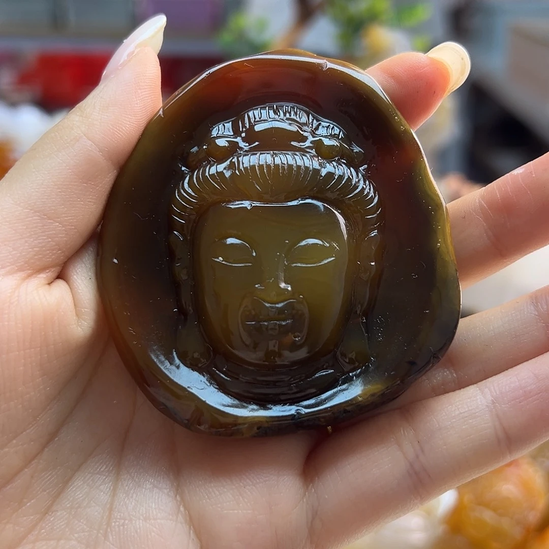 玛瑙/玉髓未镶嵌吊坠(不含链)