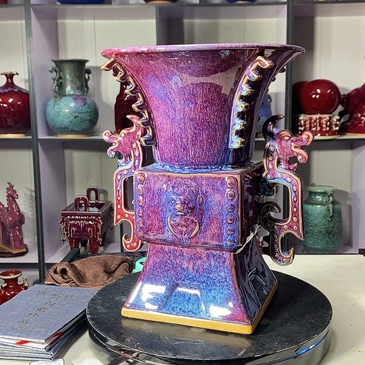 瓷片中国神垕精品钧瓷