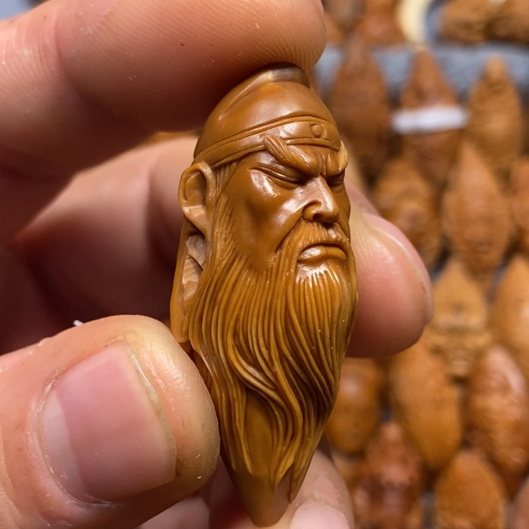 橄榄核手串/手链关公头