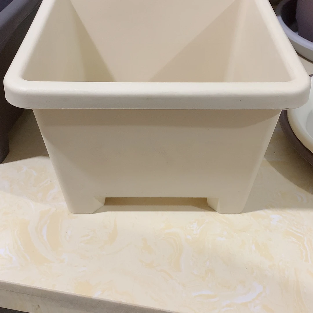 树脂方球根口27米白5个无托