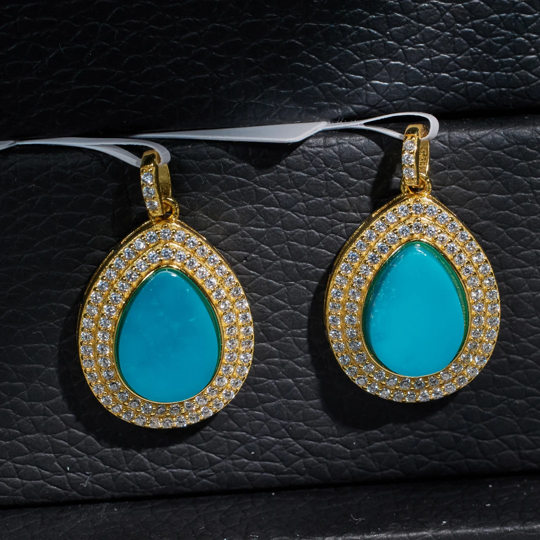 绿松石吊坠不含链未镶嵌多样性发@@W9911