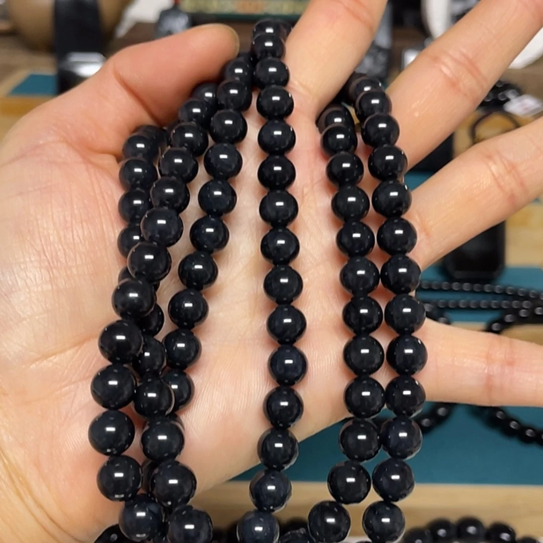 【闪购商品】和田玉（墨玉）未镶嵌项链福利版卡8108