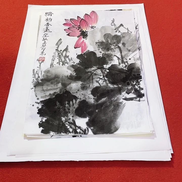 国画张圣敏先生纯手绘作品