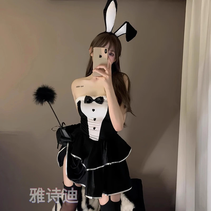大码性感成人趣味服装制服内衣高级感角色扮演兔女郎套装纯欲战袍