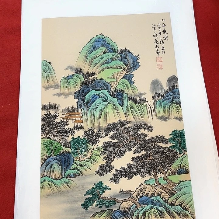 国画手绘国画作品