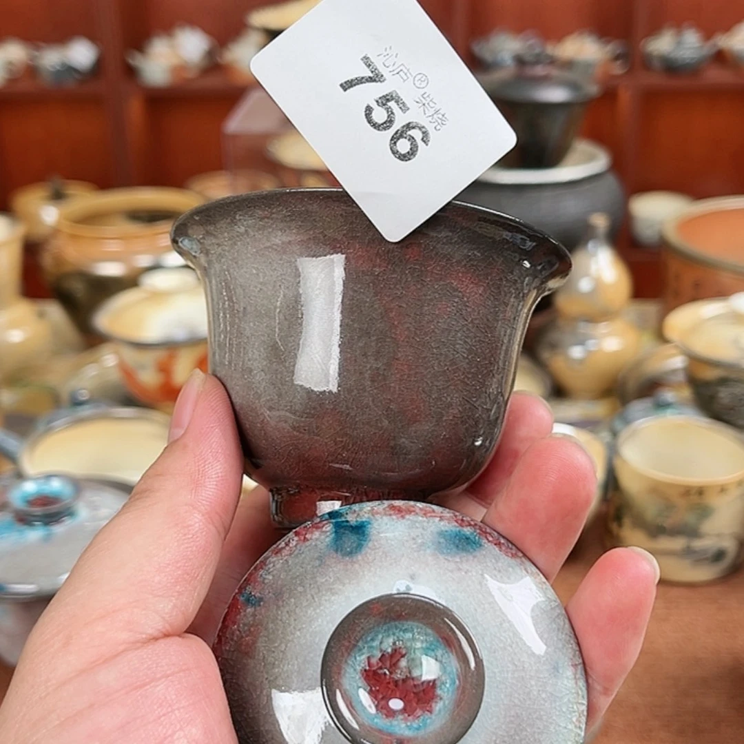 【闪购商品】沁庐柴窑古法柴烧全手工茶具