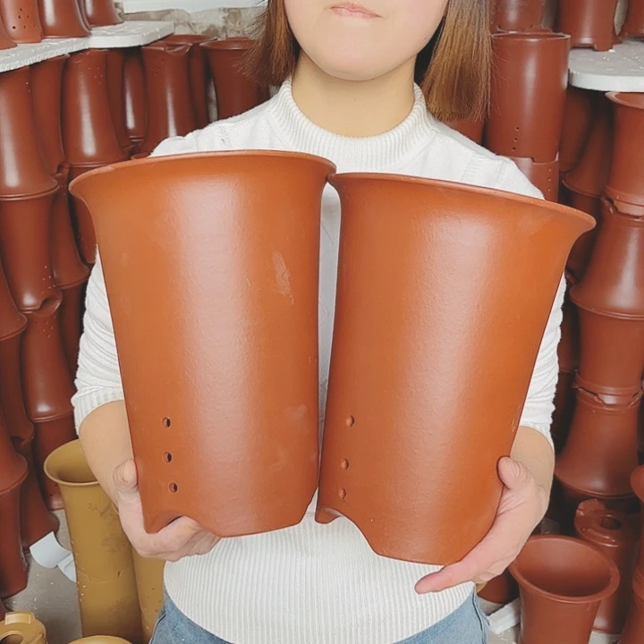 紫砂宜兴紫砂花盆