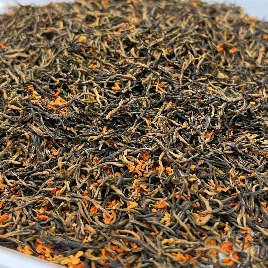 桂花金骏眉 小左收茶桂花红茶 武夷红茶 丹桂飘香