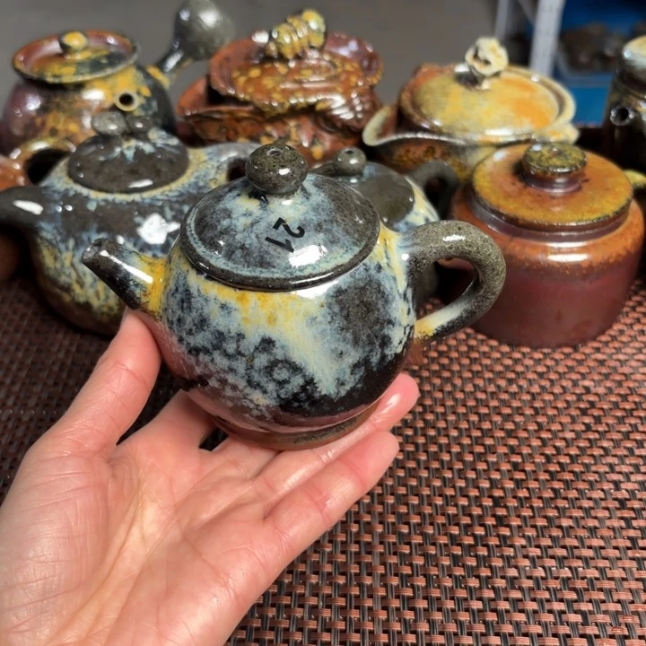 紫砂茶杯高仕壶小180 c