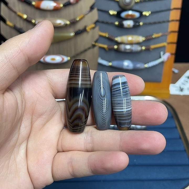玛瑙/玉髓合金颈饰