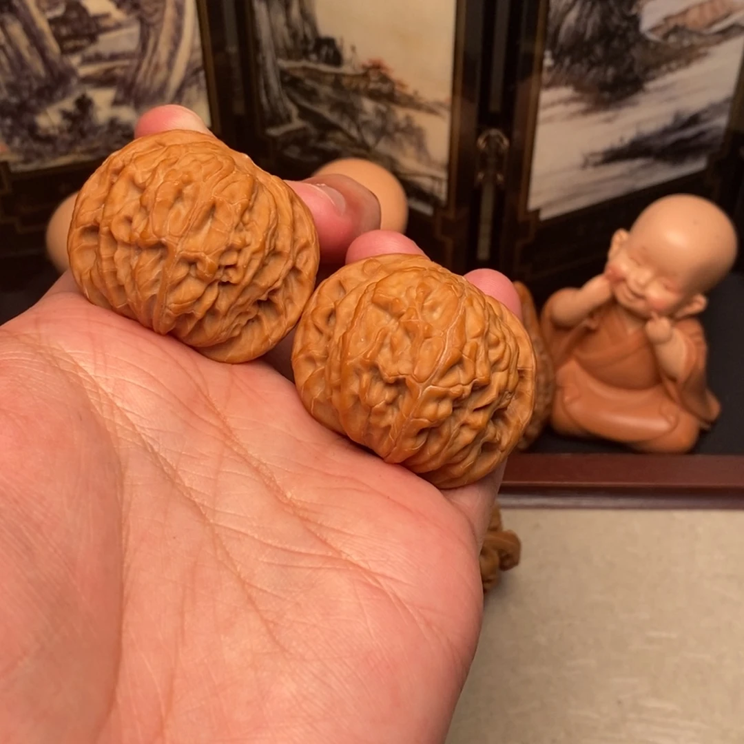 文玩核桃吊坠磨盘40全品