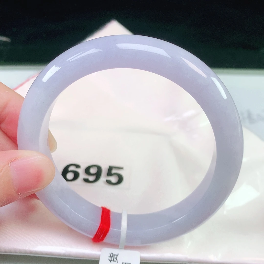 未镶嵌手镯翡翠61圈口695