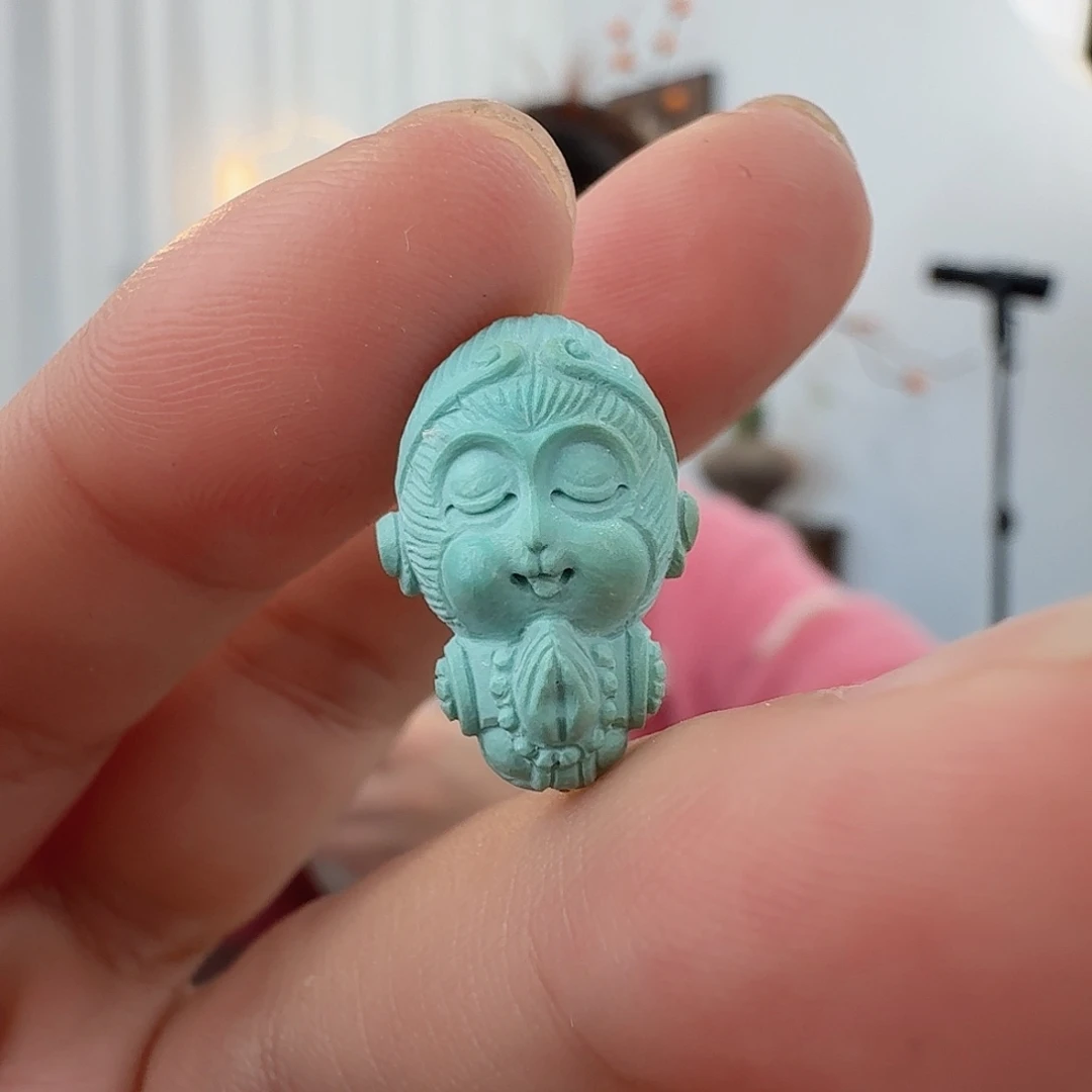 绿松石未镶嵌珠宝半成品