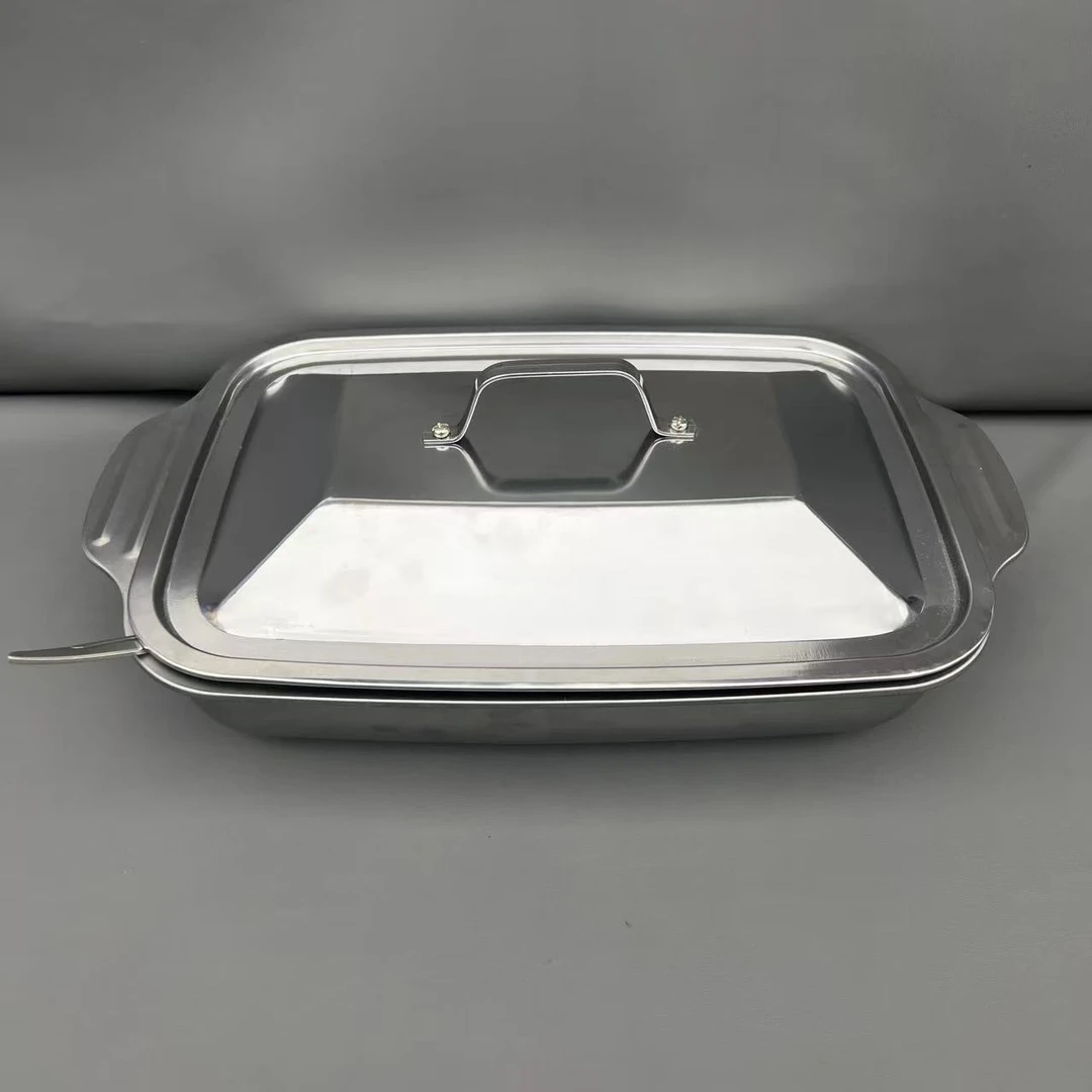 外贸定制超大新款烤鱼盘配定制鱼铲现代高级感简约高【汤家限定】