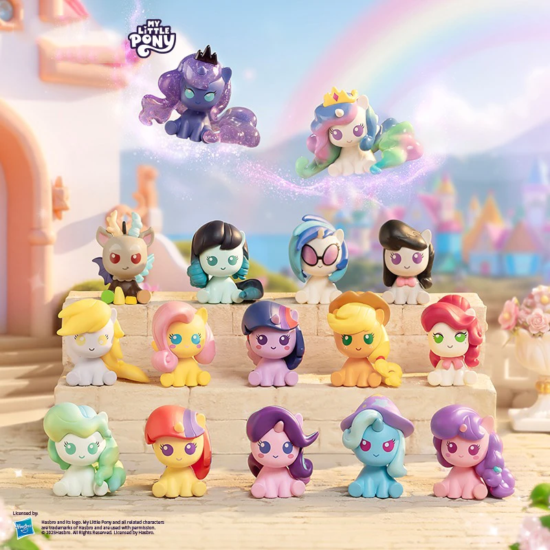 【开盒不退不H】小马宝莉友谊就是魔法系列魔法瓶盲盒盲袋萌粒手办