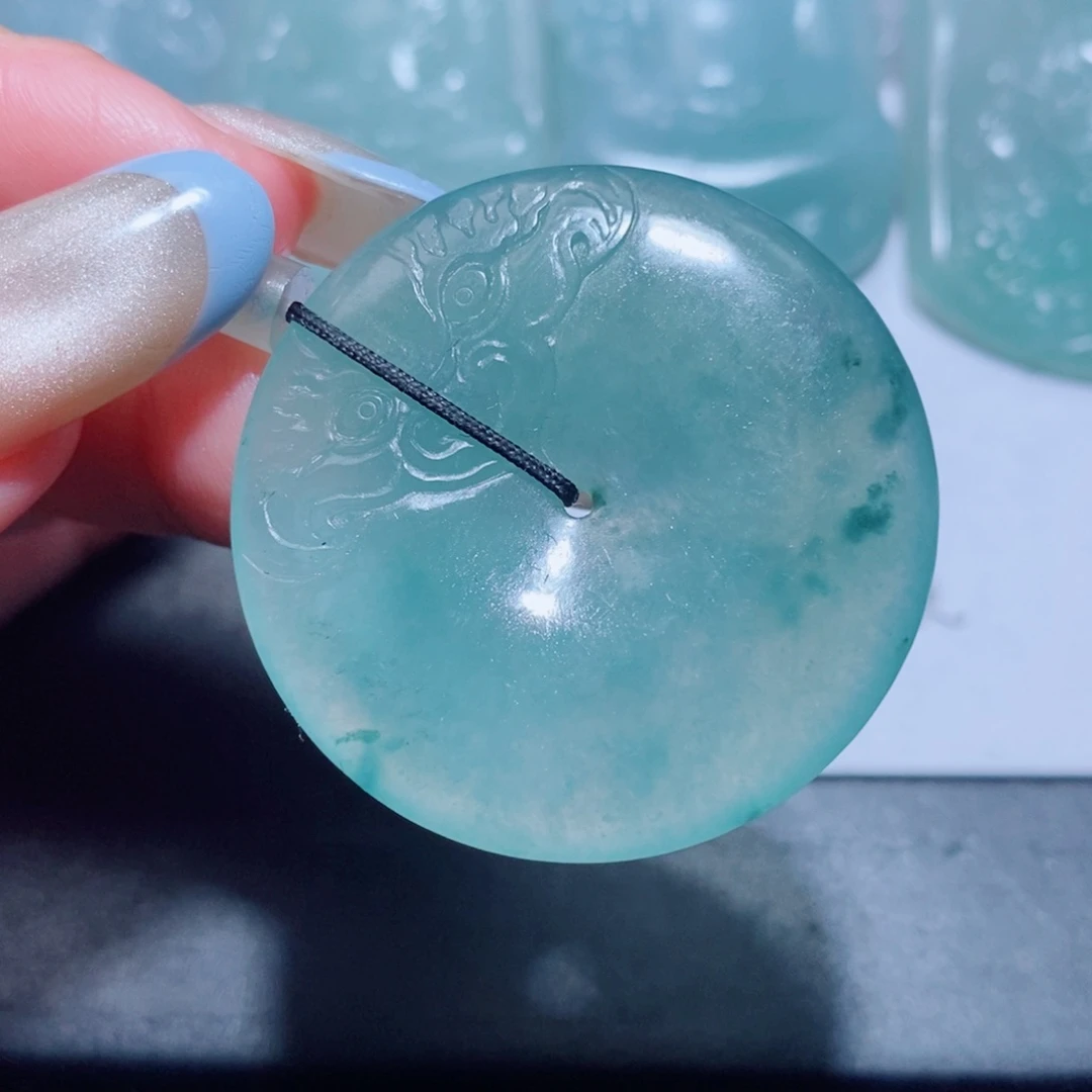 定制翡翠未镶嵌定制毛货翡翠挂件