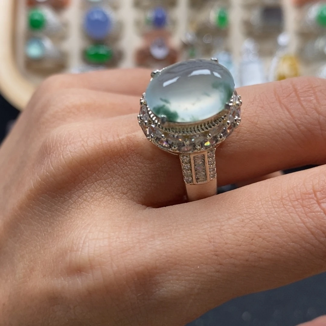 翡翠裸石缅甸天然A货翡翠