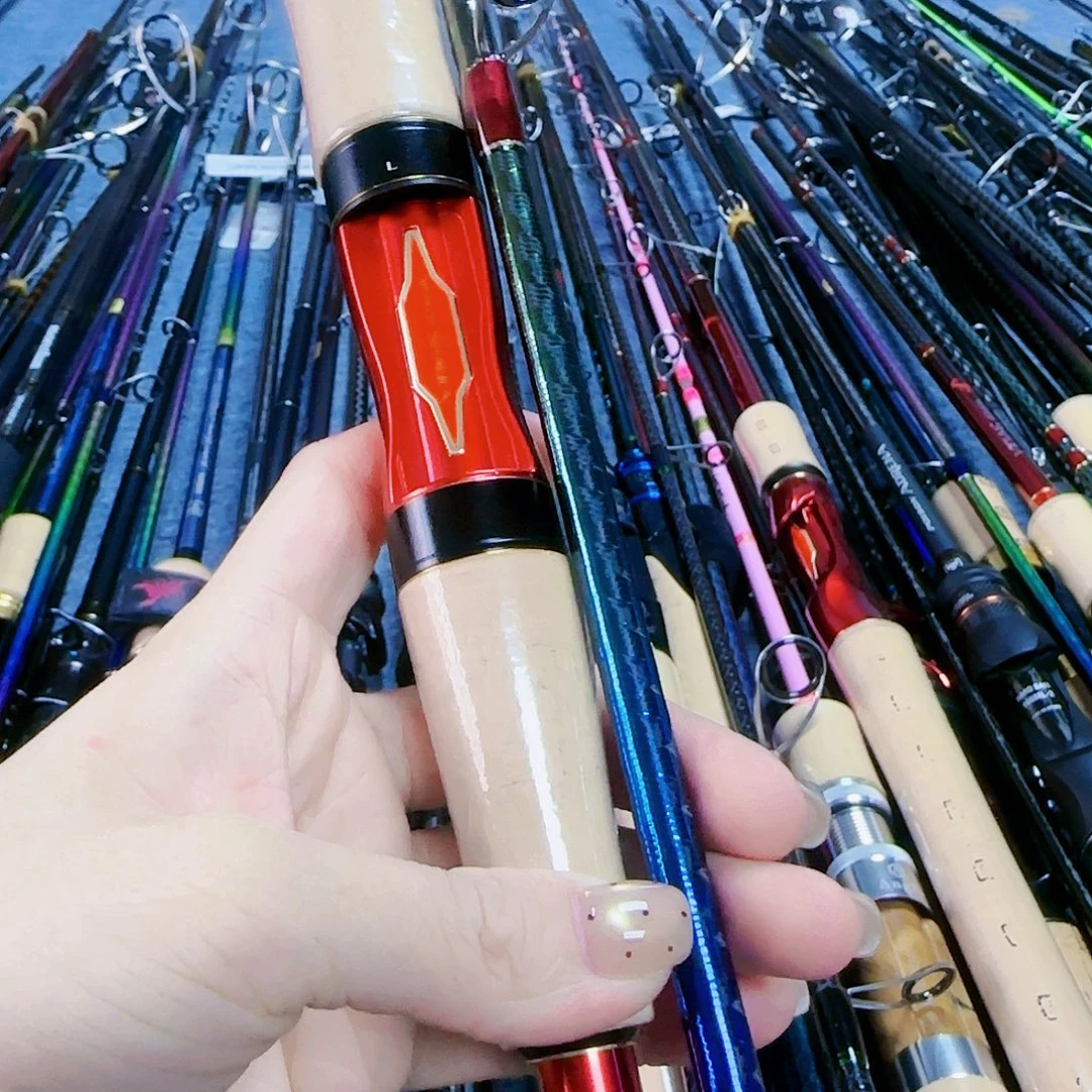 冷***n3.8m碳素路亚竿直柄杆链接