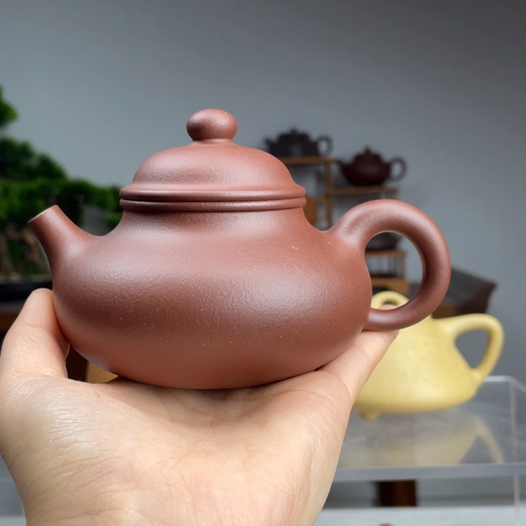 【闪购商品】紫砂茶壶蛋****呀底槽青容天容量230cc