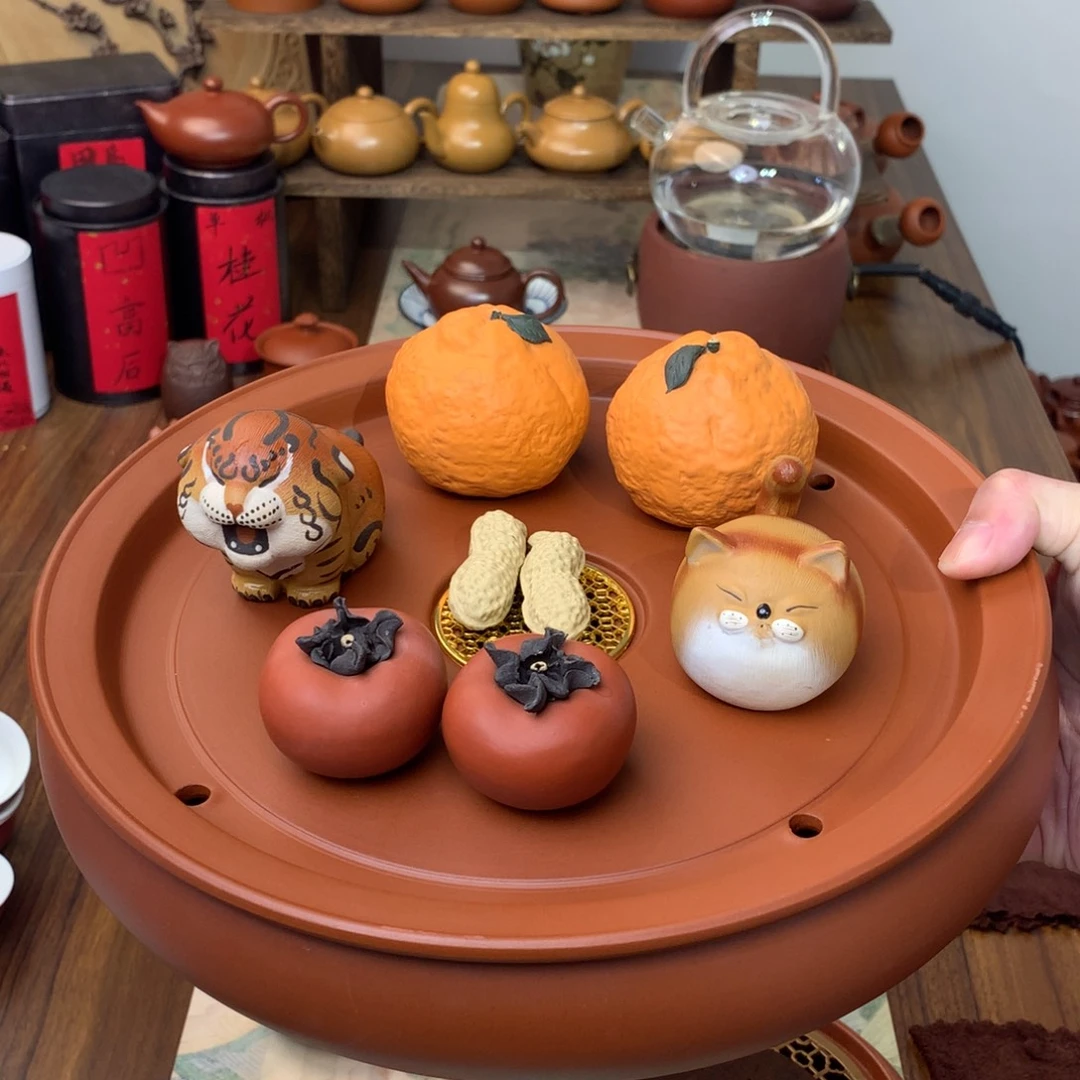 马***猫茶宠合集+网片茶盘