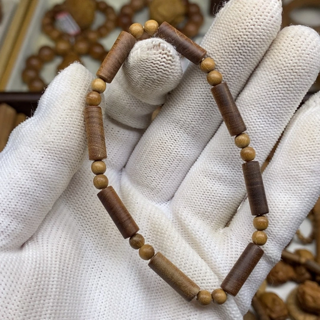 散珠檀香木印度迈索尔老山檀瑕疵打底衫