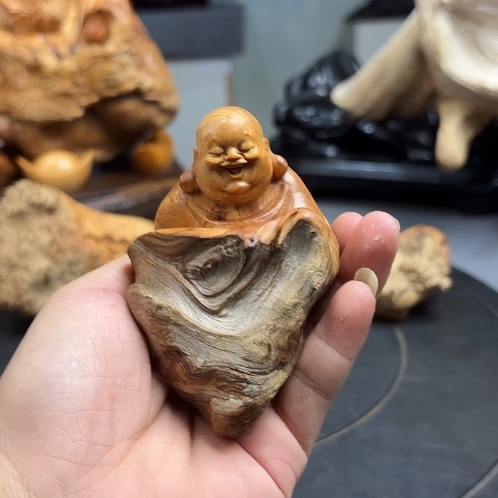 飘***云崖柏崖柏雕刻乐乐