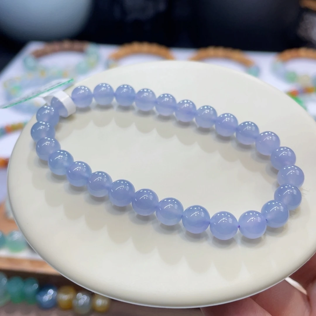 未镶嵌手链翡翠紫罗兰卡6.7