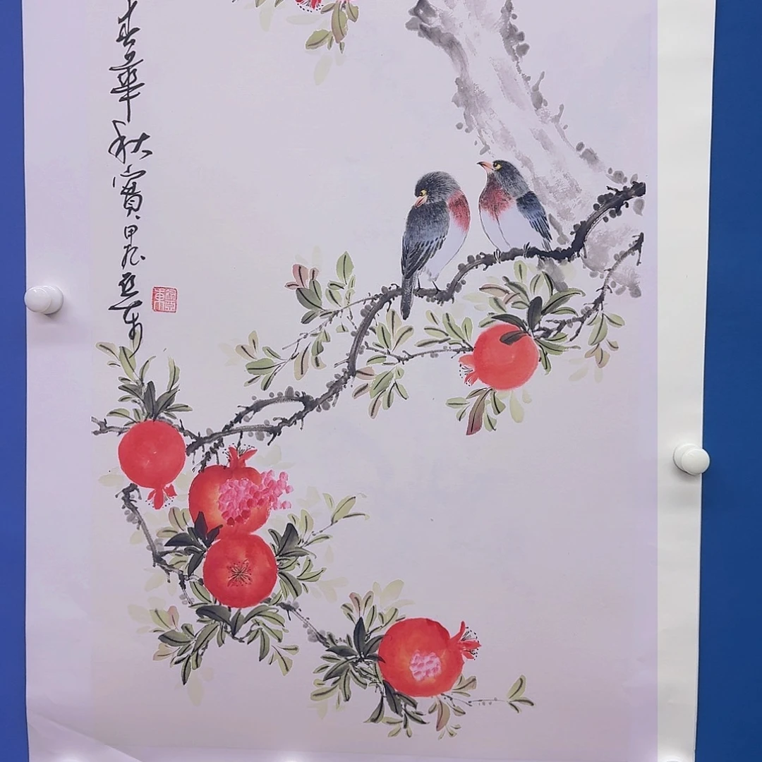 国画多次参加国内外书画