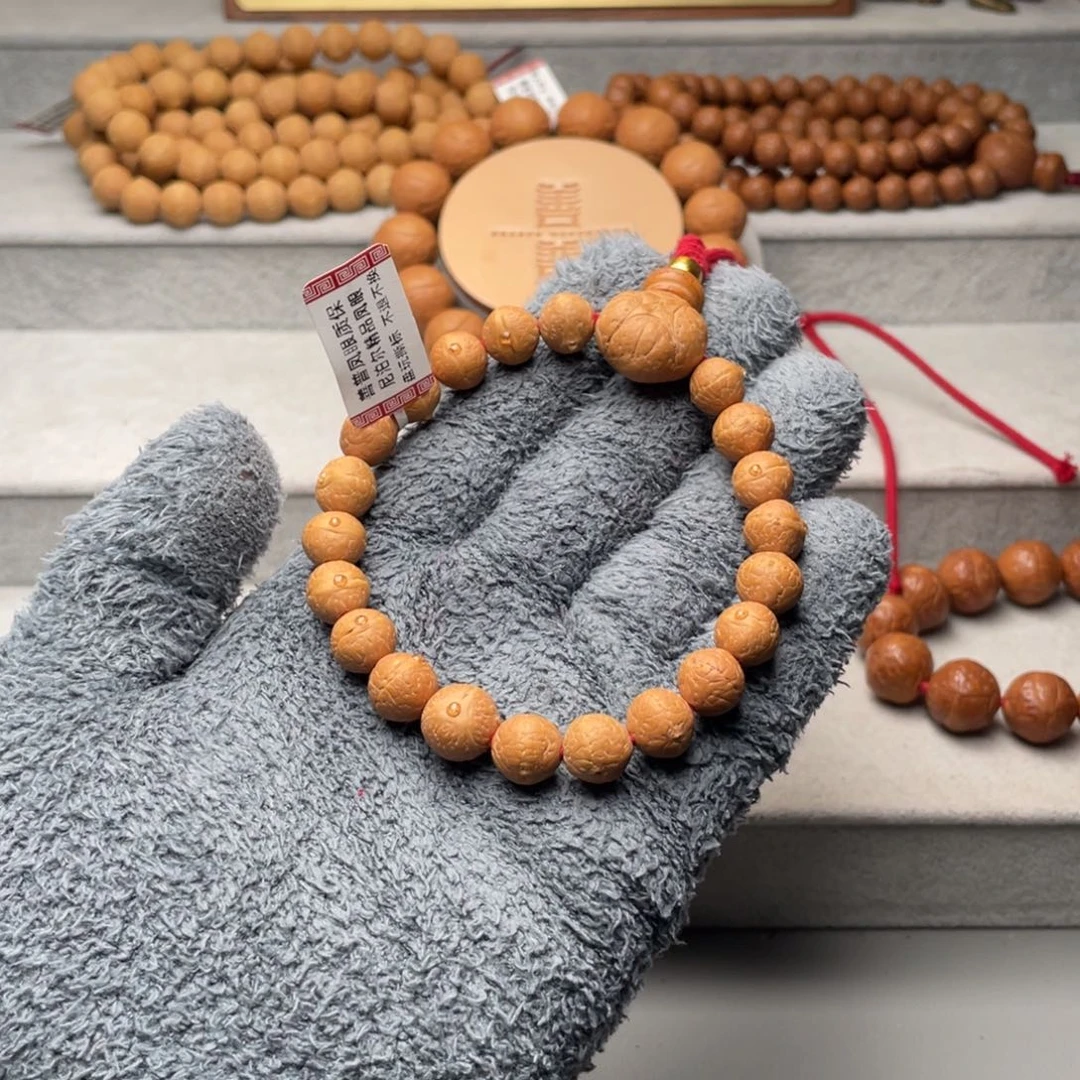 手串凤眼菩提尼泊尔实心籽10mm