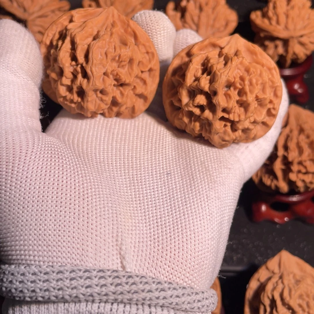 把件文玩核桃45官帽