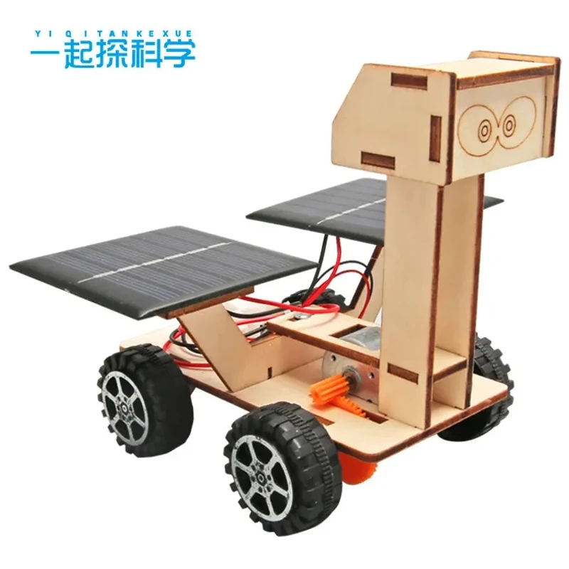 太阳能月球探索车科技手工小制作严选趣味学生玩具一起探科学