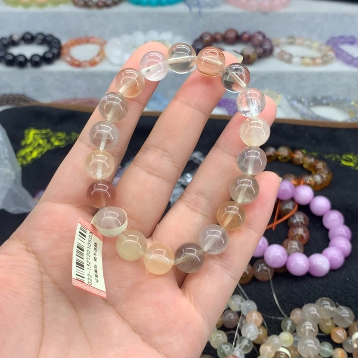 水晶手串未镶嵌拍2单