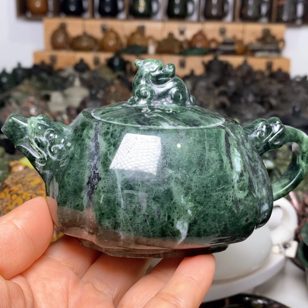 藏玉药王石福利款龙尊壶230cc