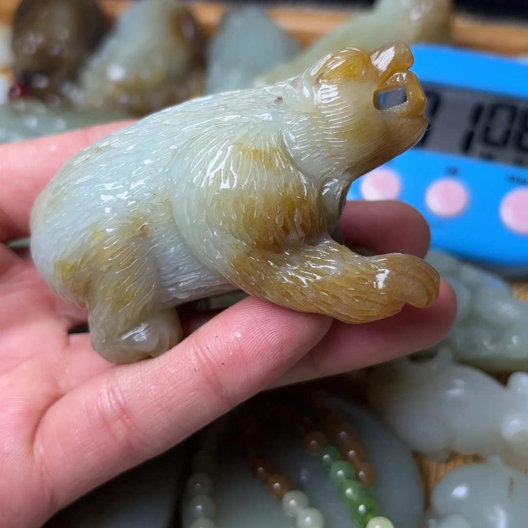 和田玉把件未镶嵌顺*