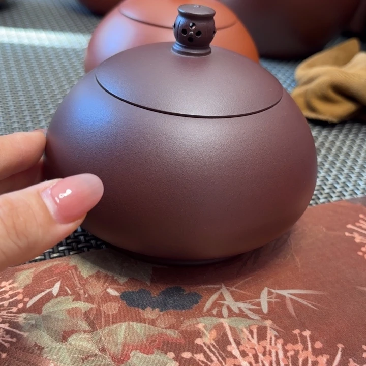 紫砂茶叶罐中高端紫砂茶叶罐