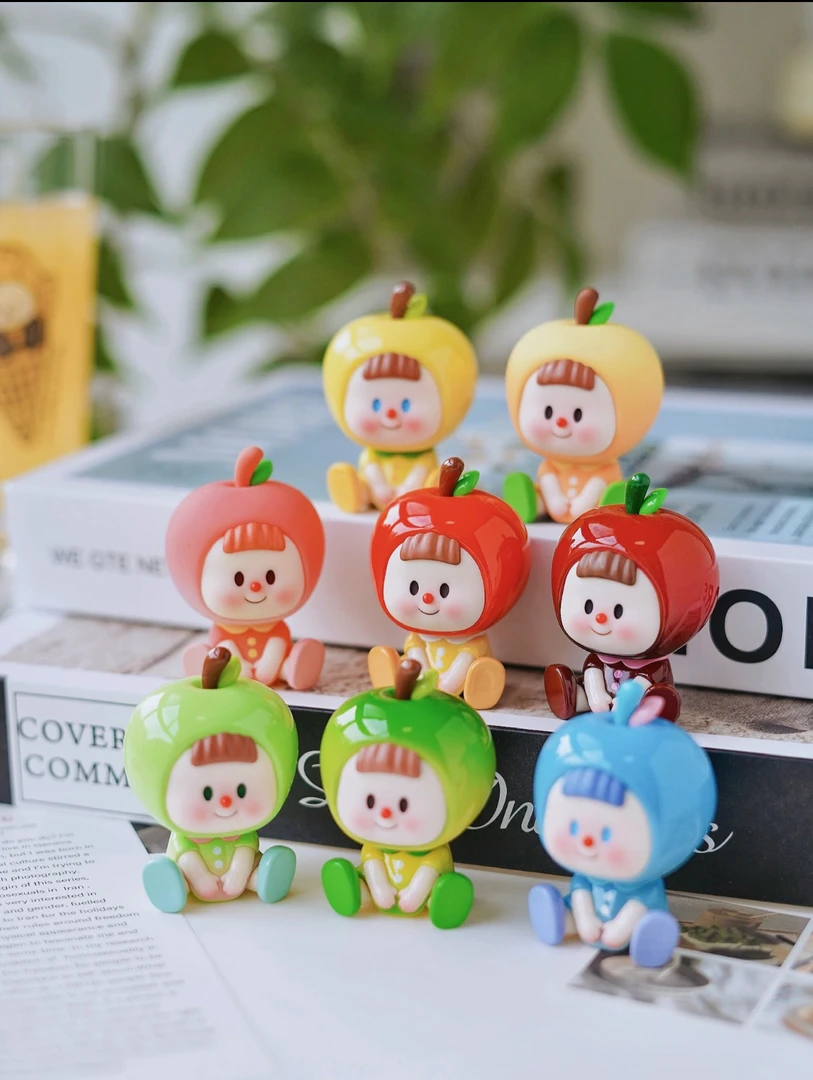 【米萌】多多妹苹果多多系列mini萌粒盲盒潮玩