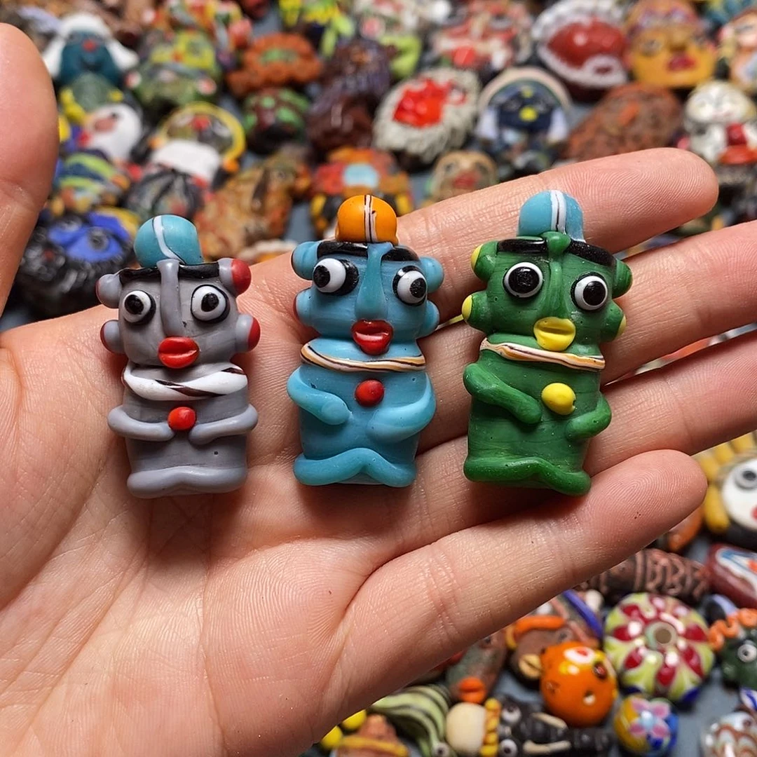 琉璃项链印度尼西亚小精灵