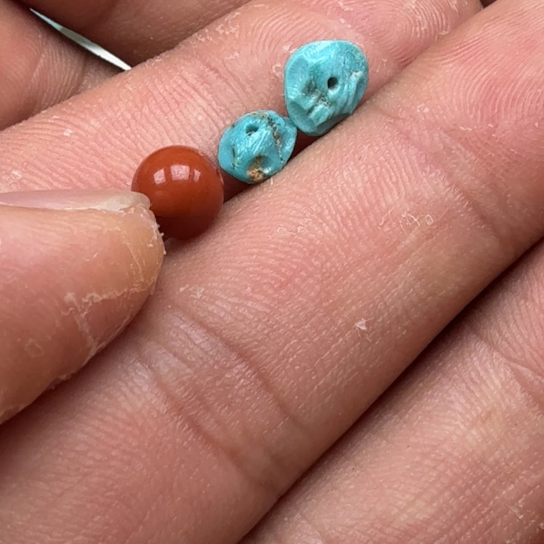 糕***～南红玛瑙未镶嵌珠宝半成品